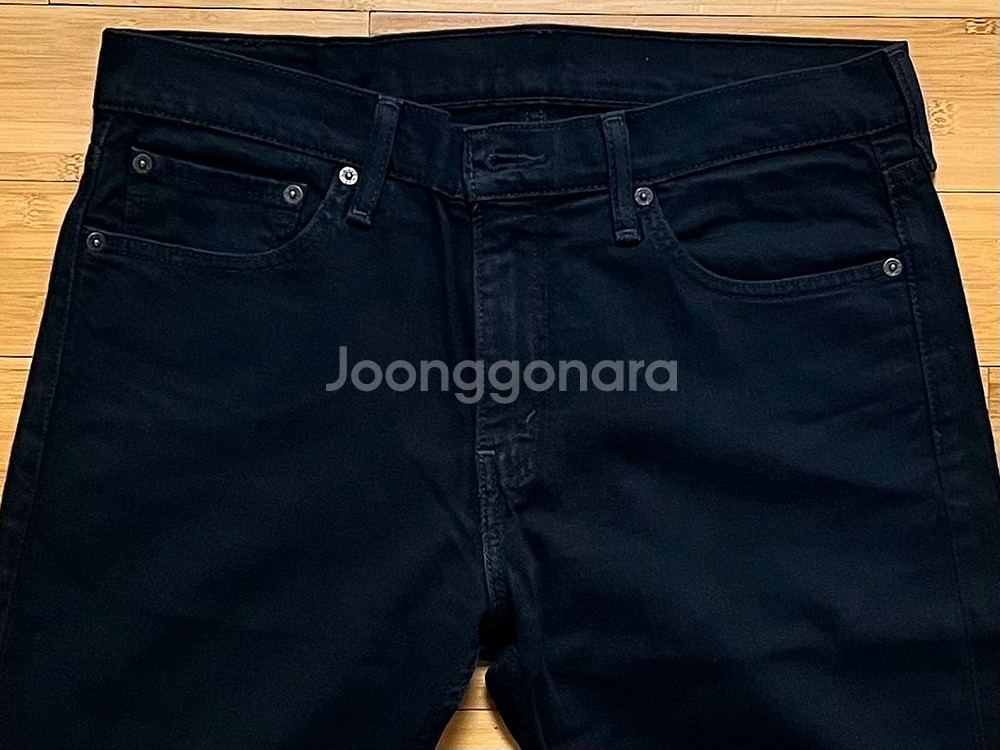 리바이스 블랙진 데님팬츠 W33 L32--2