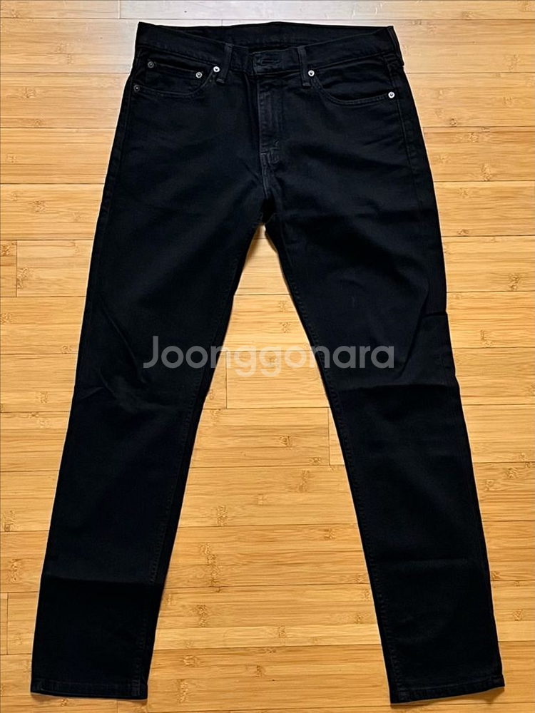 리바이스 블랙진 데님팬츠 W33 L32--1