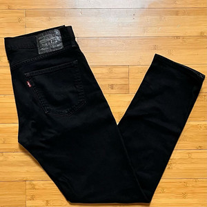 리바이스 블랙진 데님팬츠 W33 L32