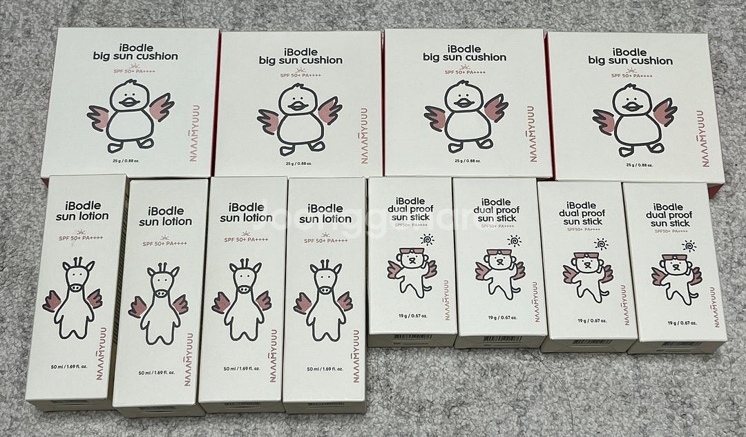 남유네 아이보들 선로션 선스틱 선쿠션--0