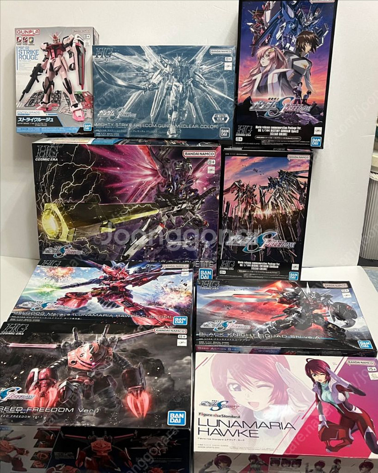 HG 마이티 스트라이크 프리덤 클리어 데스티니 즈고크--0