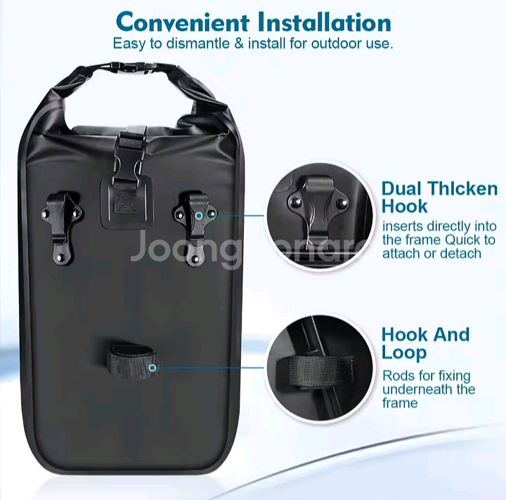 [새제품]자전거가방 자전거짐받이가방 자전거패니어--2