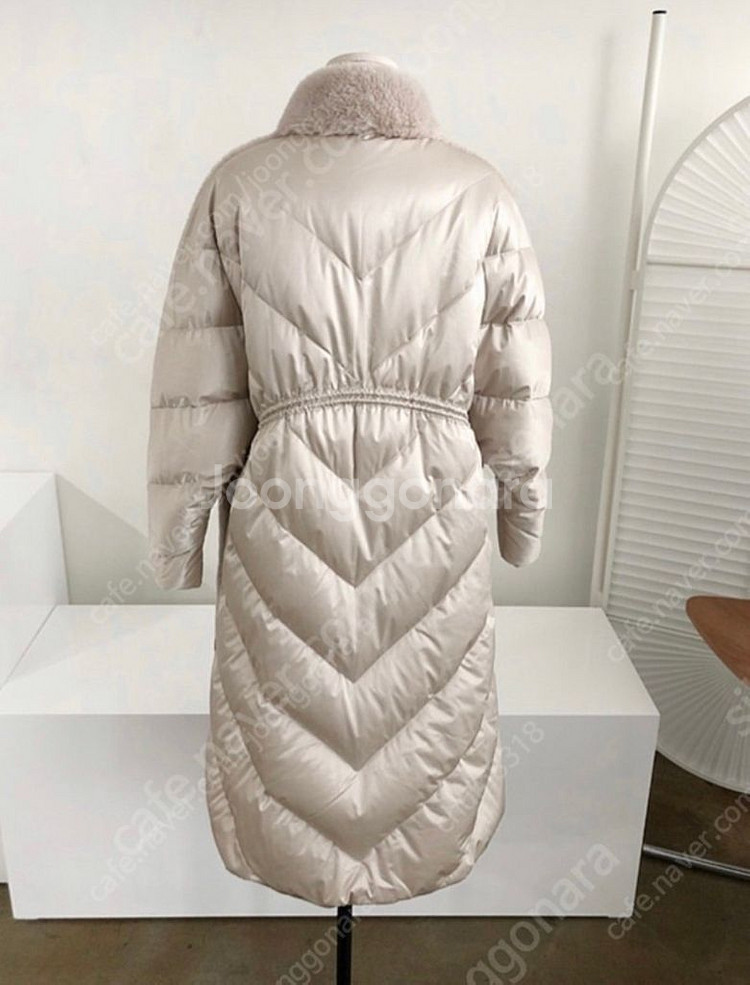 르꼬르망.리얼양털패딩--3