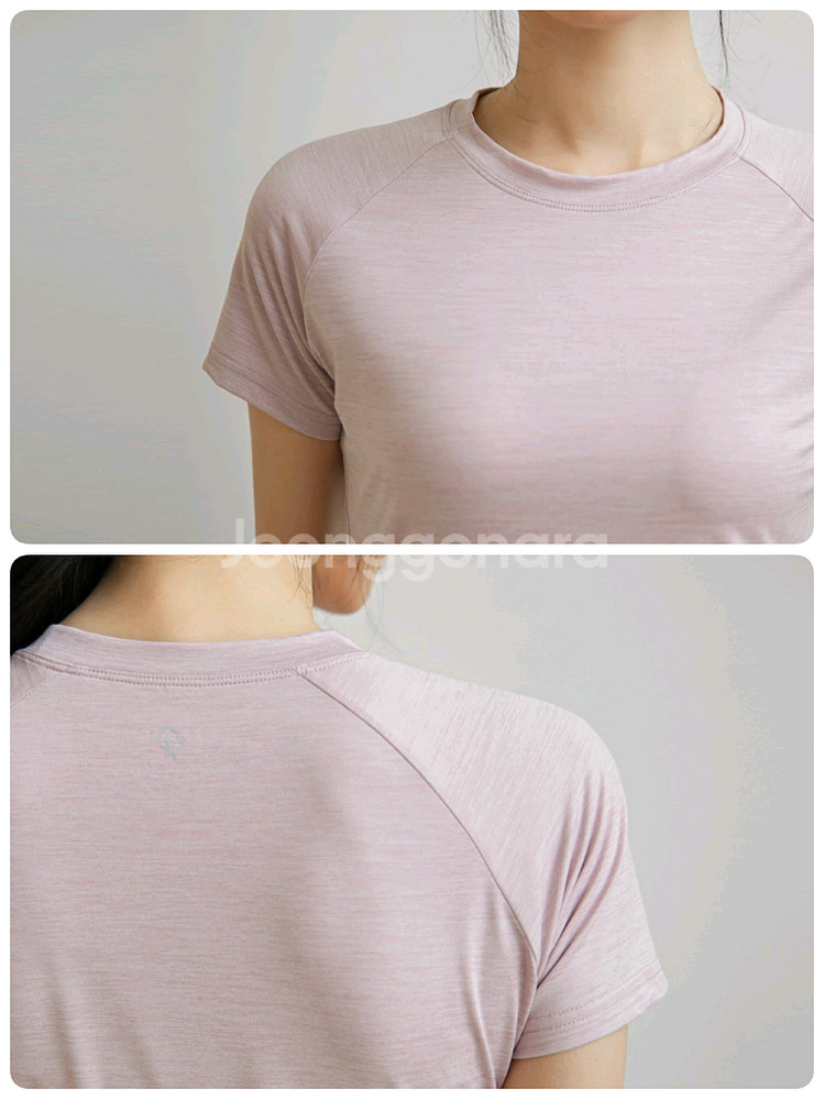 2종 요가반팔티,필라테스,운동복,러닝,말아톤--7