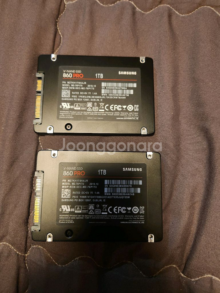 삼성 ssd 860pro 1tb mlc--1