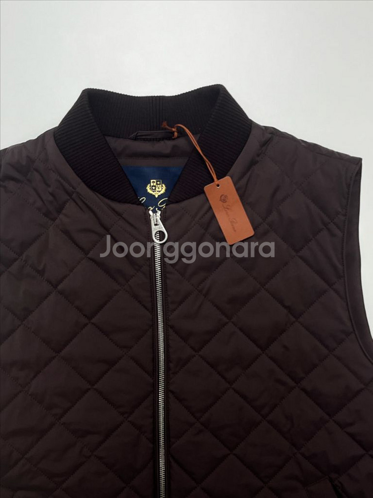 로로피아나 퀼팅 패딩 조끼 XL(105) (새상품)--2