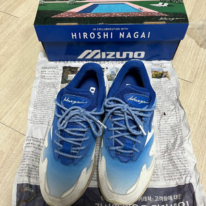 미즈노 웨이브 라이더 베타 히로시 나가이 270