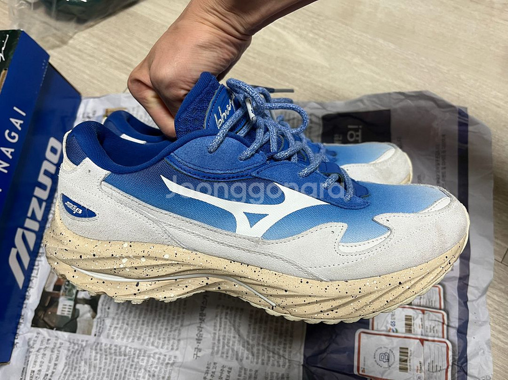 미즈노 웨이브 라이더 베타 히로시 나가이 270--5