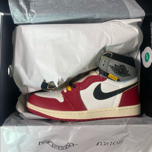 조던1 유니온 265 새상품 판매