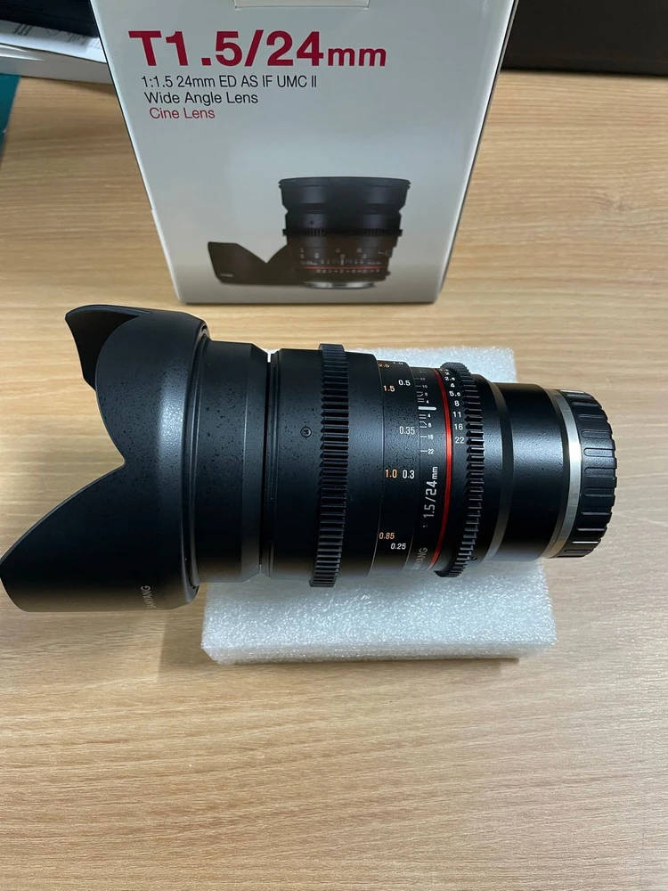 삼양 VDSLR T 1.5/ 24mm 렌즈 소니E마운트 이미지