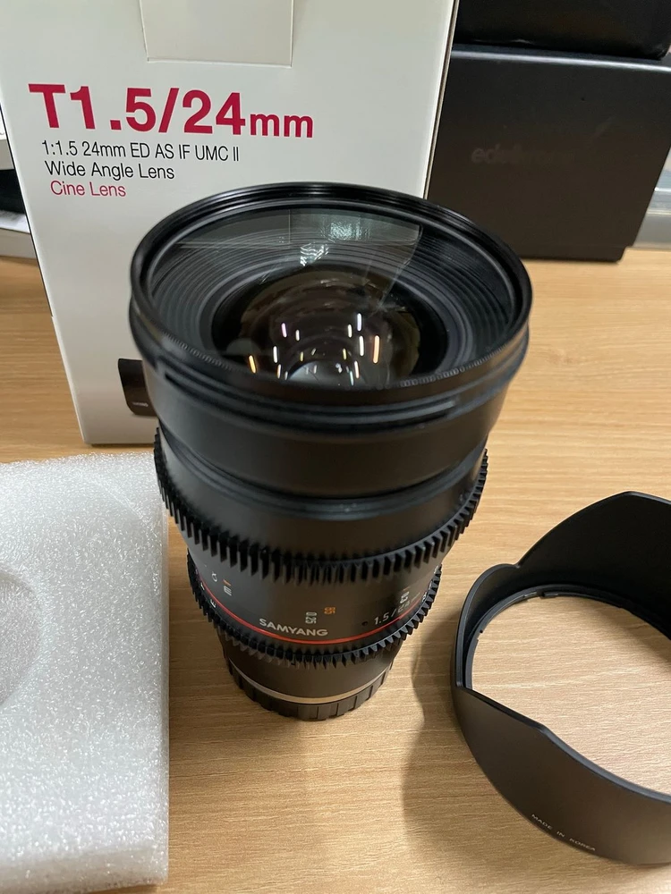 삼양 VDSLR T 1.5/ 24mm 렌즈 소니E마운트 이미지