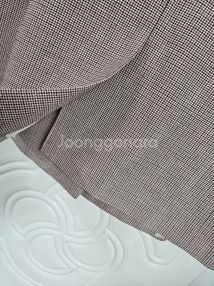 ZOOC 쥬크 터블버튼 체크 자켓--5