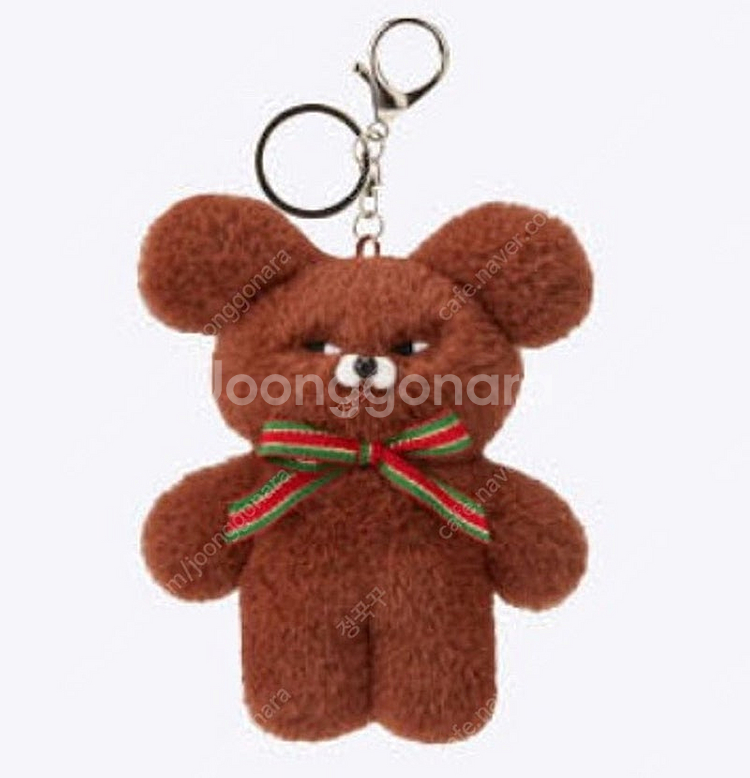 던킨 와사비베어 초콜렛 핑크 와사비 키링--0