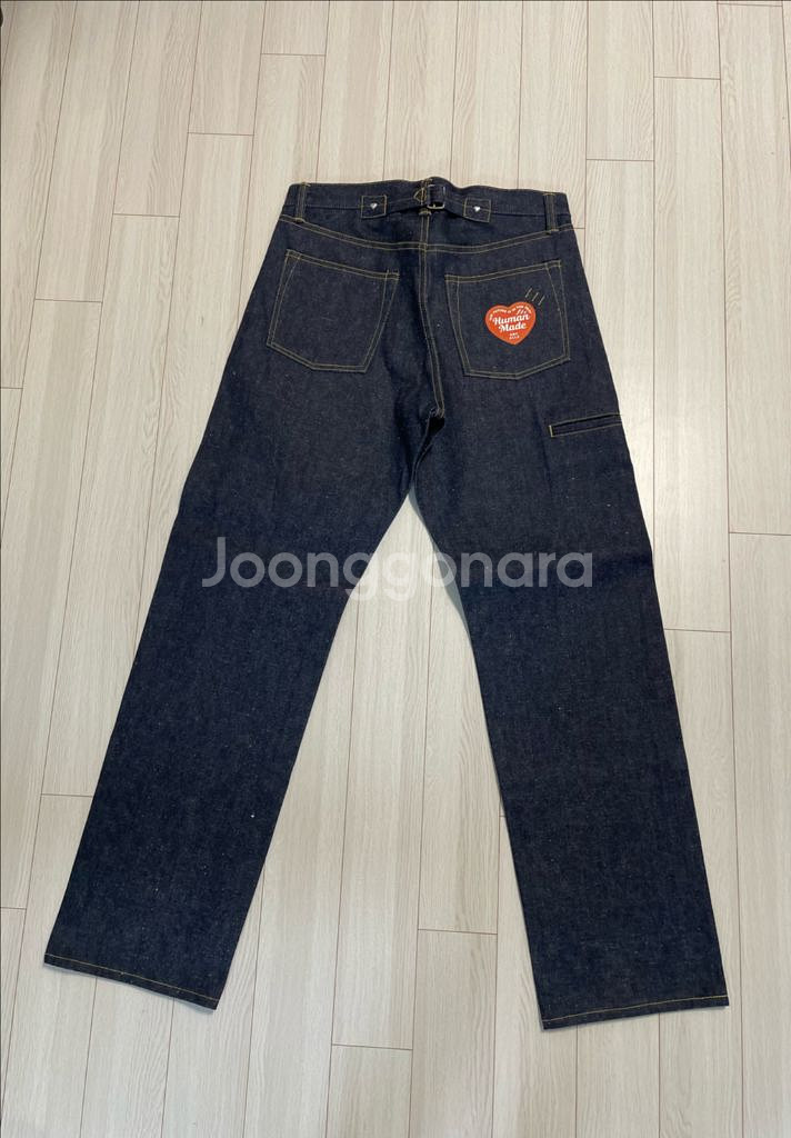 휴먼메이드 스트레이트 패스트 데님 30사이즈 새상품--1