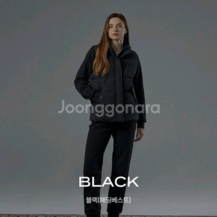 새상품)M)버커루 여성패딩조끼--2