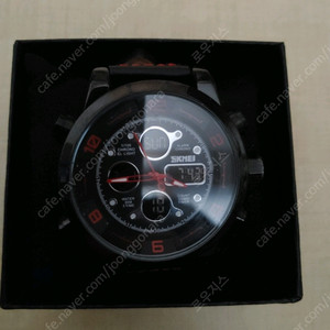 skmei시계.1371레드..30m방수.라이트 기능 이미지