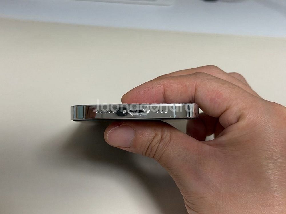 아이폰 14프로 실버 256 홍콩판--3