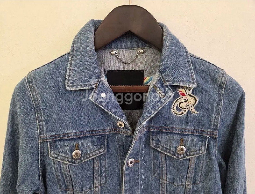 디젤 자수청자켓--2