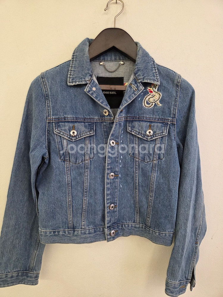 디젤 자수청자켓--4