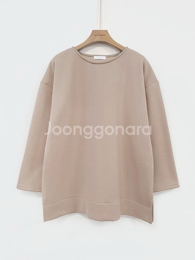 르꼬르망.다덮는티 기모--0