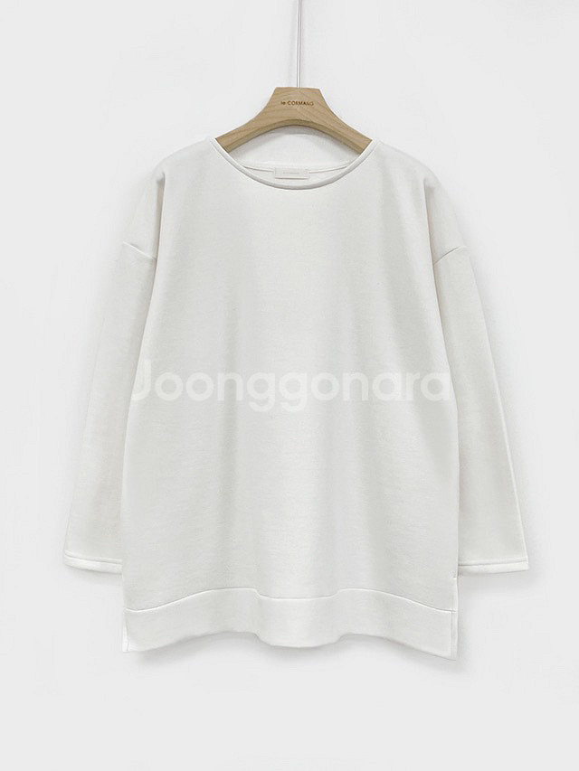 르꼬르망.다덮는티 기모--1