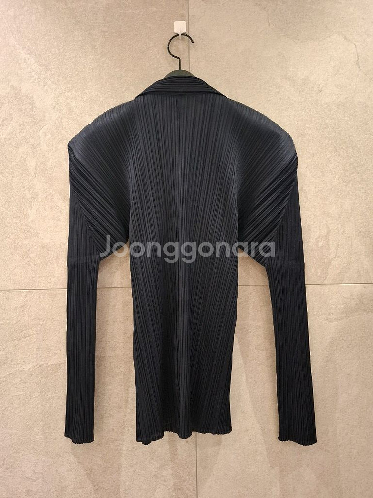 플리츠플리즈 셔츠형 카라탑 이세이미야케--8