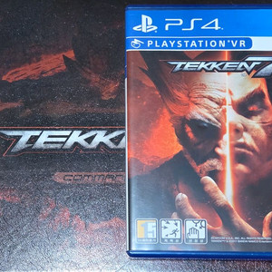 택포] ps4 플스4 철권7 +기술표아트북(사용감있음) 이미지