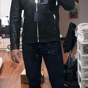 바쏘 싱글라이더 가죽자켓 택채새제품 a-2자켓 이미지