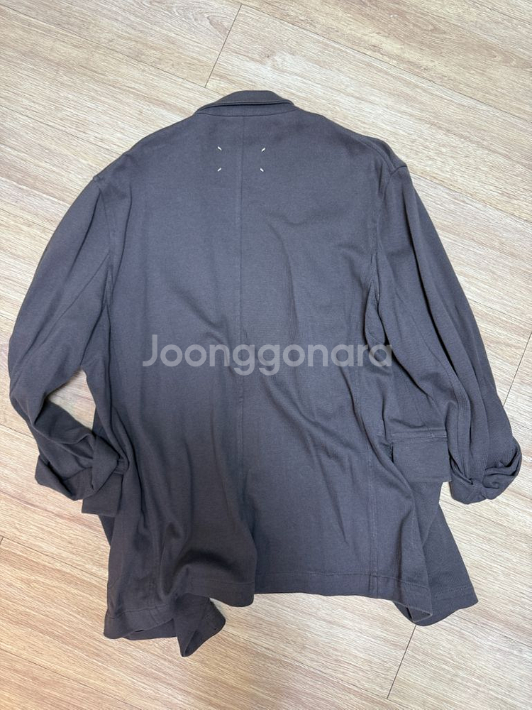 메종마르지엘라 코튼 블레이저 (그레이 / 46사이즈--3