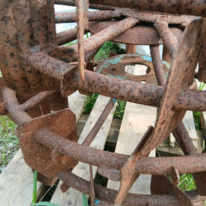 경운기 철바퀴 한조