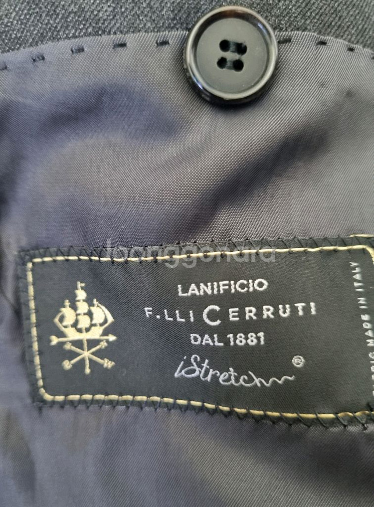 솔리드옴므 모정장셋업 차콜색 듀퐁 풀구성품 상의50(1--3