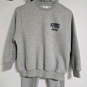 지프키즈 셋업 트레이닝 세트 130이즈 그레이