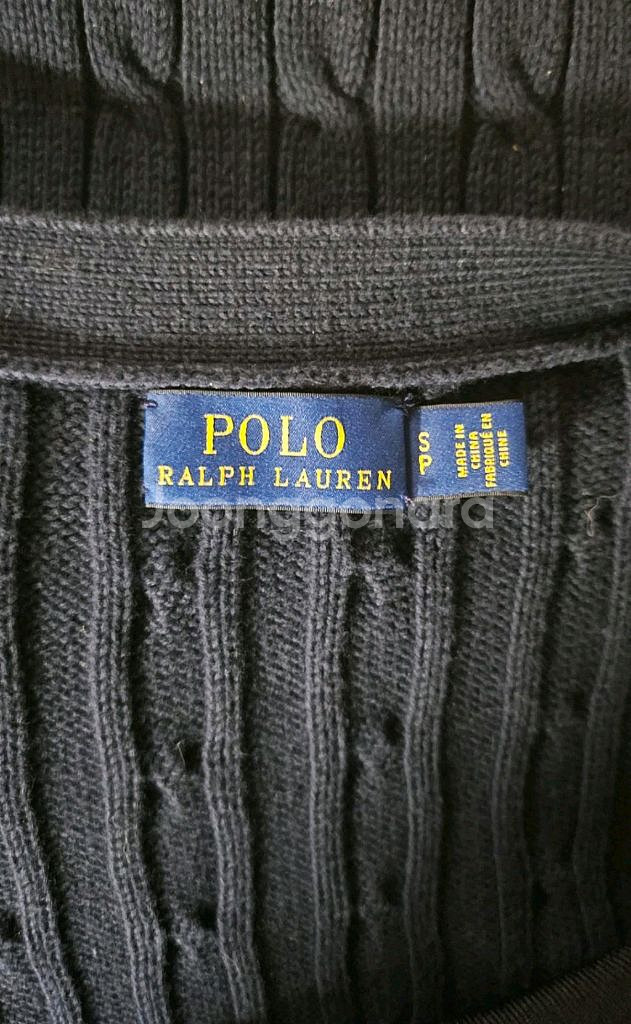 폴로 랄프로렌 케이블 가디건 (네이비)--5