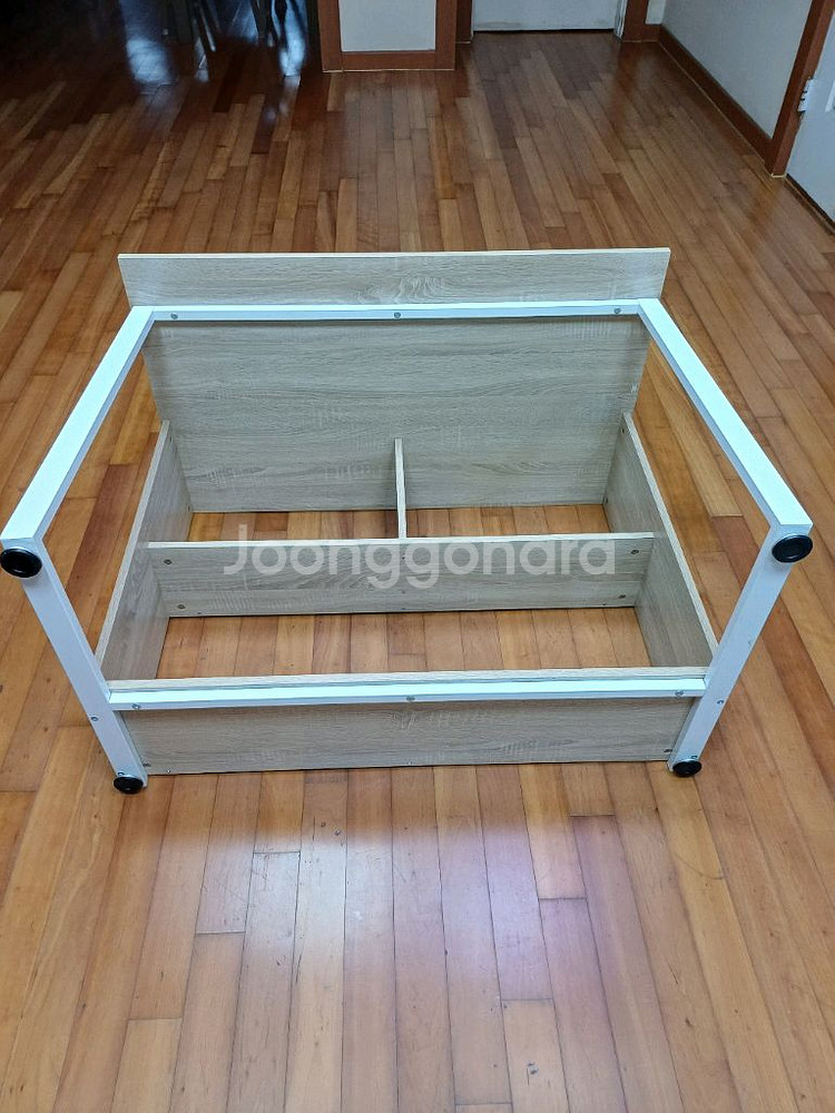 튼튼한 하단 선반형 우드 멀티 책상 저렴하게 드립니--7