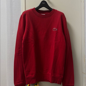라코스테 맨투맨 빨간색 2사이즈