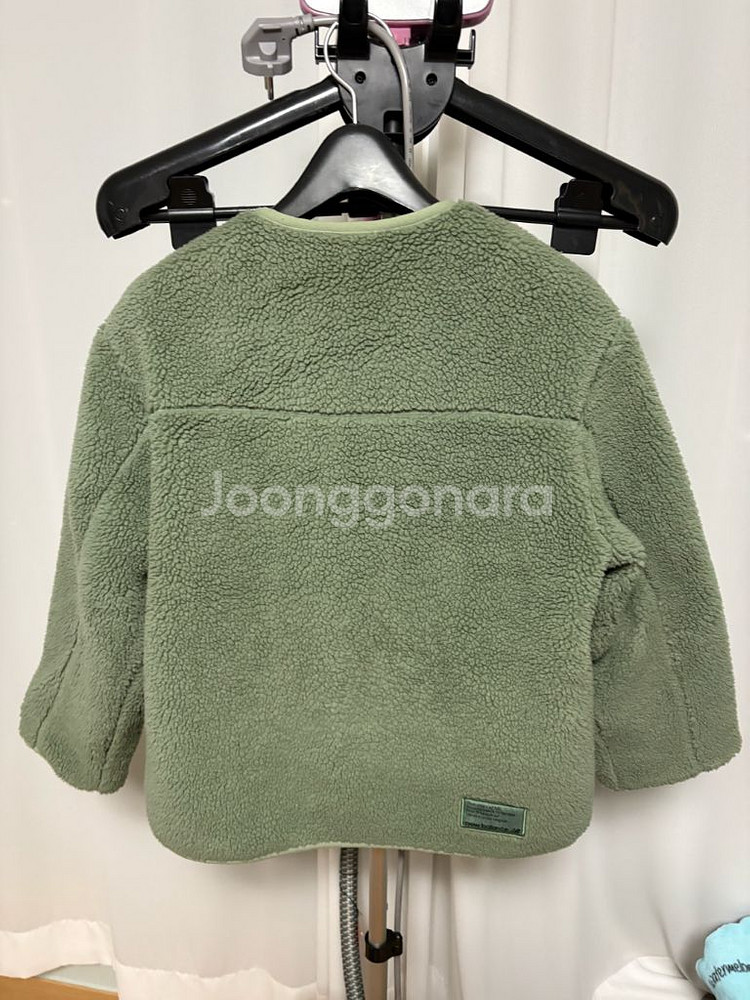 뉴발란스 키즈 뽀글이 점퍼 145 양면임--5