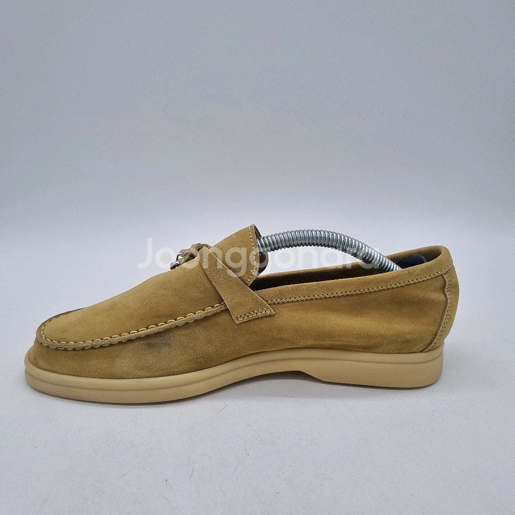 로로피아나 썸머 참 워크 스웨이드 카프스킨 이집트 락--4