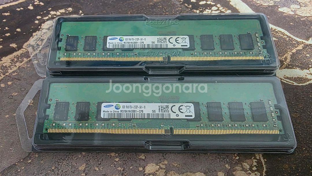 삼성 ddr4 2133p 8g 2개--0