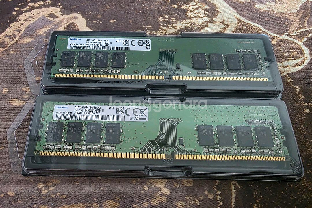 삼성 ddr4 2666v 8g 2개--0