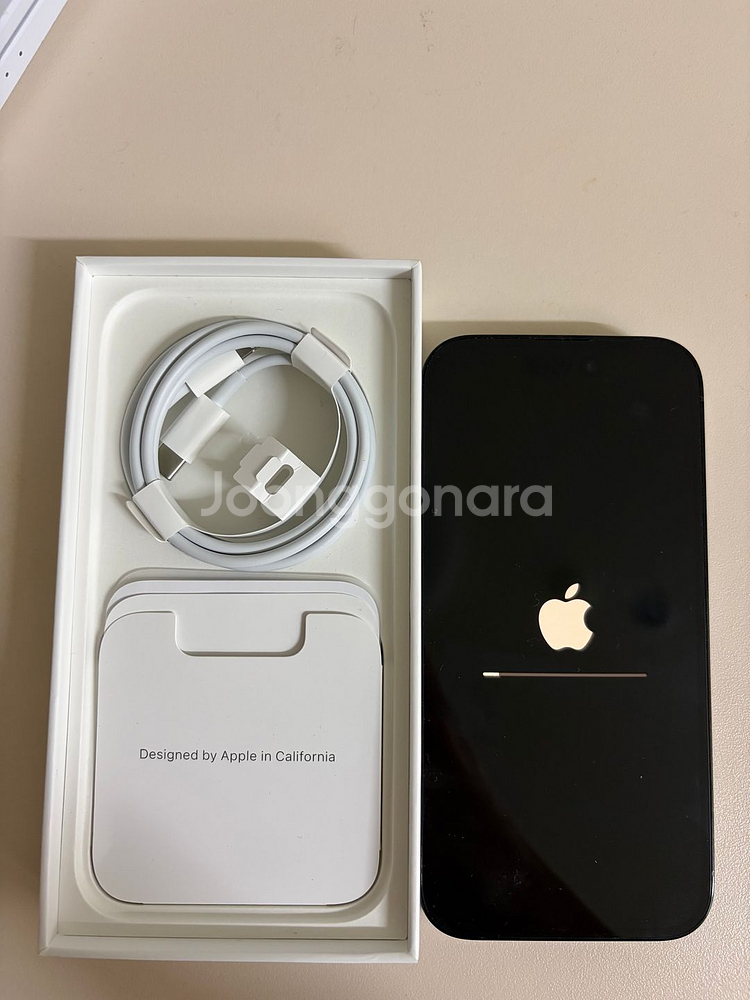 아이폰 14pro 스페이스 블랙 256gb 리퍼 새상품--3