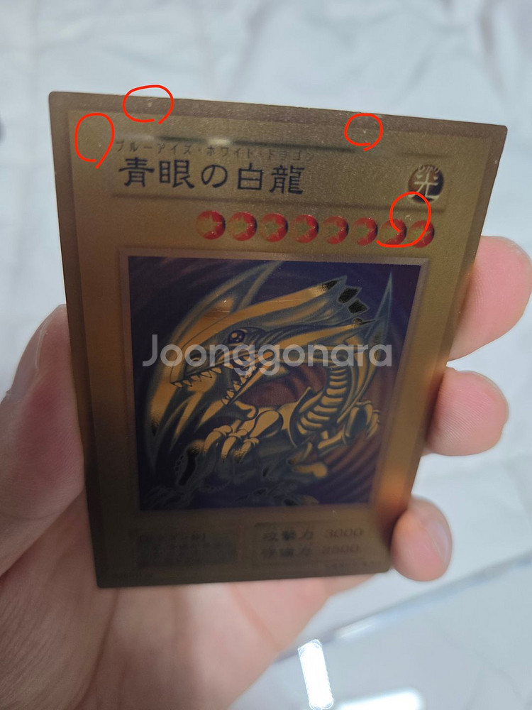 유희왕 20주년 푸른 눈의 백룡 (금) / 레플리카--3