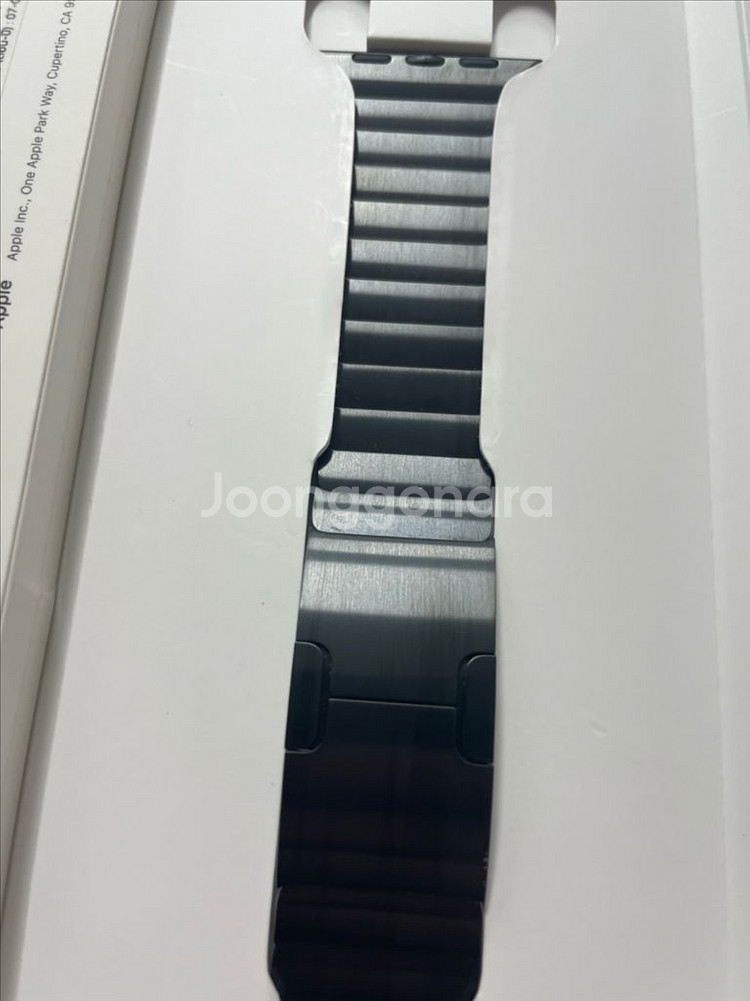 애플워치 링크브레이슬릿 블랙 38mm SS급--2