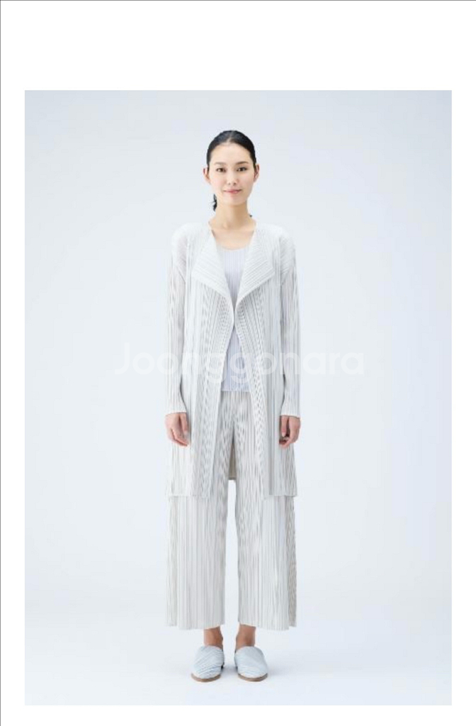 플리츠플리즈 멜로우 가디건& 바지--4