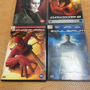 DVD 영화 스위니토드, 스파이더맨 외 4종