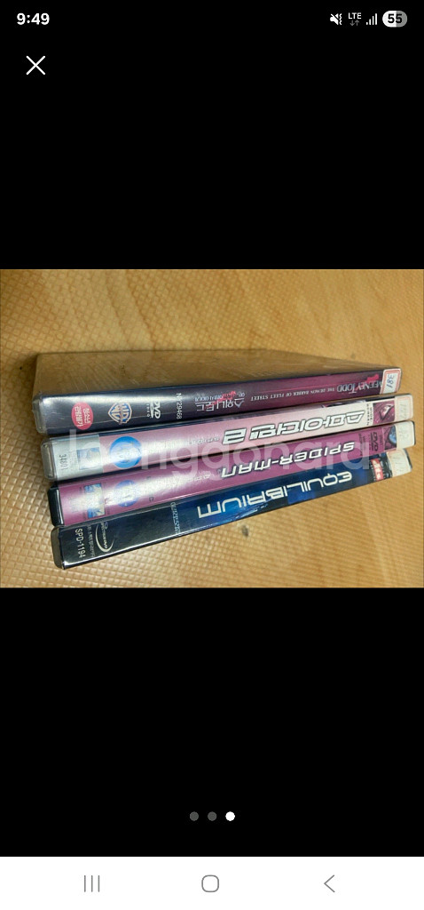 DVD 영화 스위니토드, 스파이더맨 외 4종--1