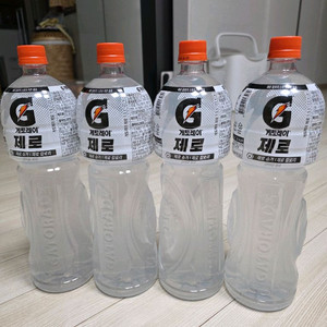 게토레이 제로 1.5L 4개