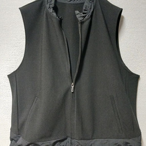 ODV 블랙 집업 조끼 88