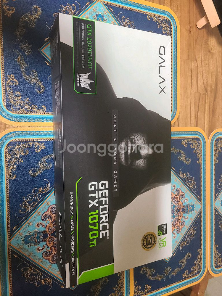 갤럭시 1070ti hof 팝니다--0