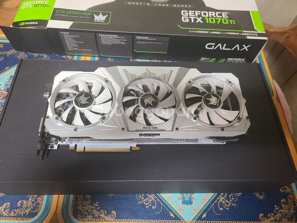 갤럭시 1070ti hof 팝니다--2