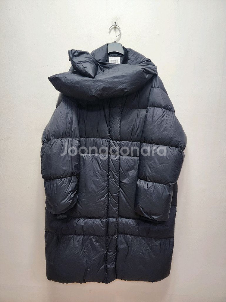 스튜디오톰보이 넥워머 롱패딩--0